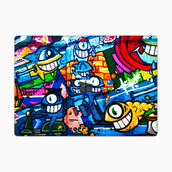 Surface Book 1st Gen 2015 Skins & Wrap-Wall Graffiti