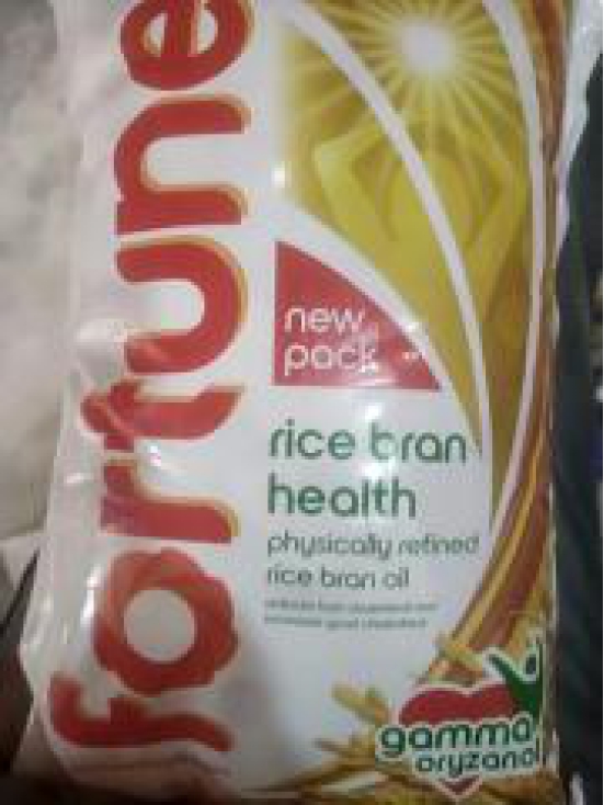 Rice bran health oil