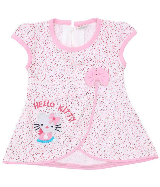 NammaBaby - Pink Cotton Blend Baby Girl Frock ( Pack of 1 ) - None