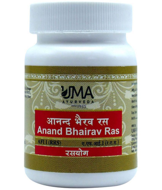 UMA AYURVEDA Anandbhairav_Ras_40_Tab Tablet 1 kg Pack Of 1