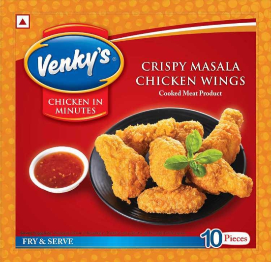 VENKYS SPICY AND CRISPY CHICKEN WINGS 10 N