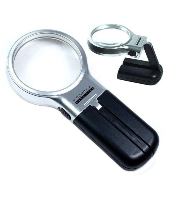 Shuangyou White Plastic Magnifying Glass - Pack of 1