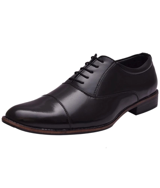 Sir Corbett - Black Mens Oxford Formal Shoes - None