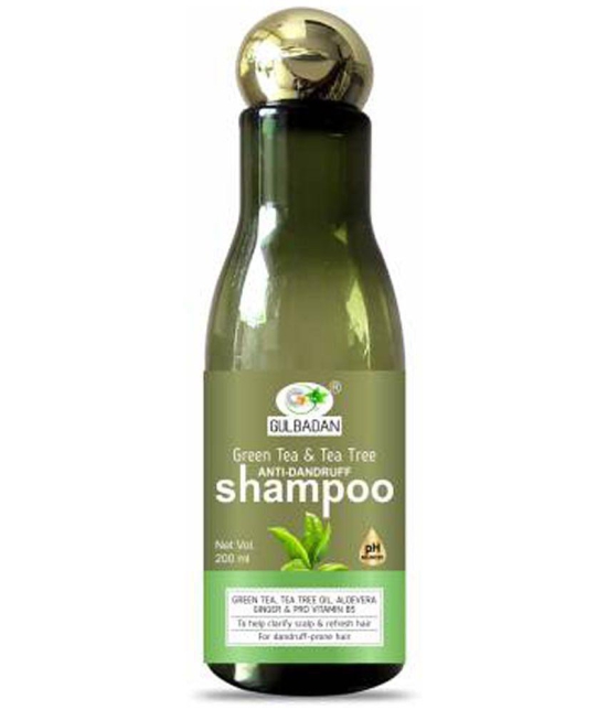 GULBADAN Green Tea & Tea Tree Anti-Dandruff Shampoo Shampoo 200 mL