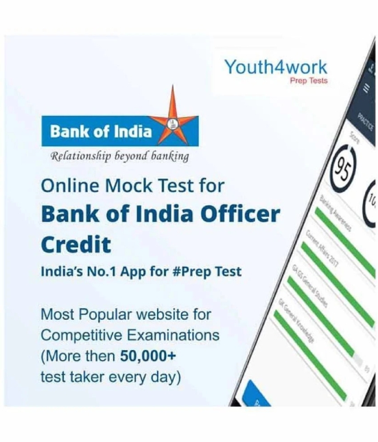 KART Youth4work Bank of India Officer Credit Mock Test Online Tests SD Card