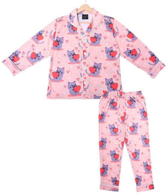 Printed Night Suit for Kids by Cremlin Clothing for Boys - None