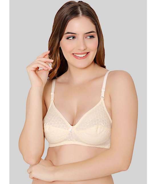 Bodycare Beige Cotton Non Padded Womens Everyday Bra ( Pack of 1 ) - None