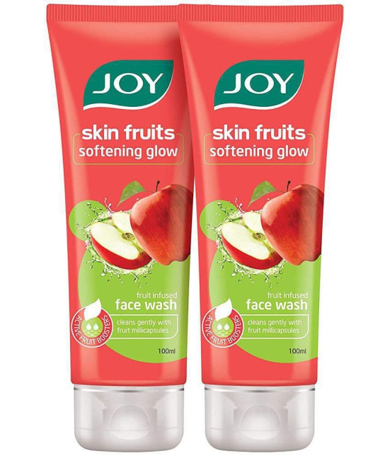 Joy Skin Fruits Softening Glow Apple Face Wash ( Pack of 2 X 100ml )