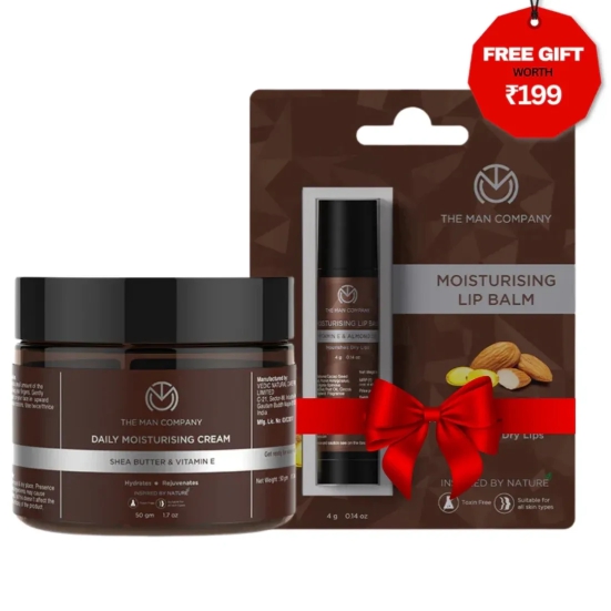 Moisturising Cream | Shea Butter And Vitamin E Cream and Free Lip Balm