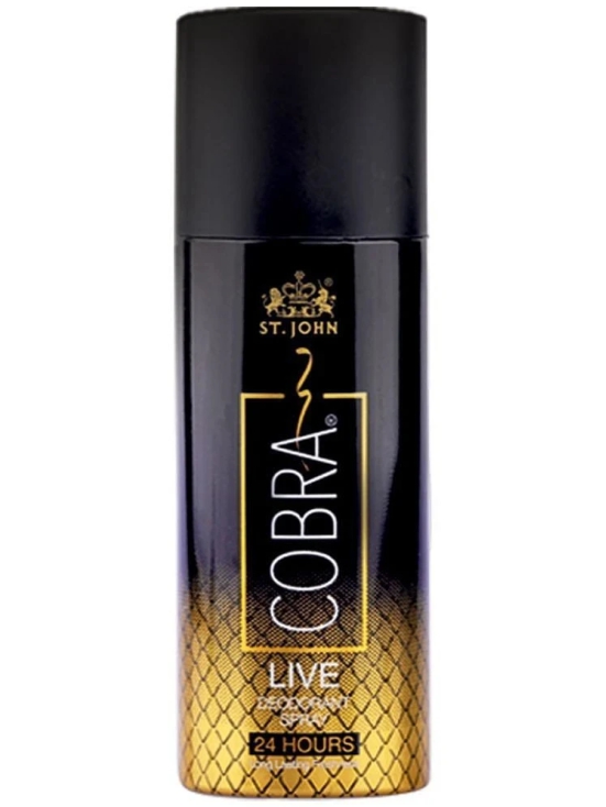 St. John Cobra Live Long Lasting Deodorant Spray for Men 50 ml ( Pack of 1 )