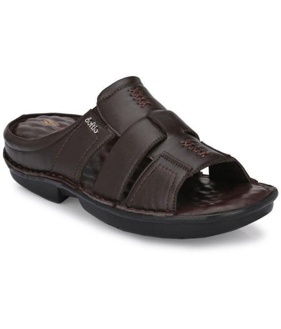 softio - Brown Men's Sandals - None