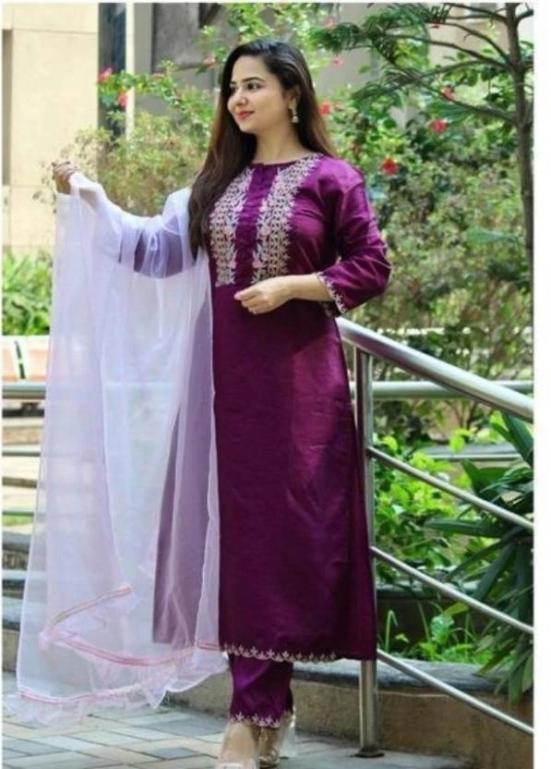 Women Cotton Rayon Kurta Pant Set