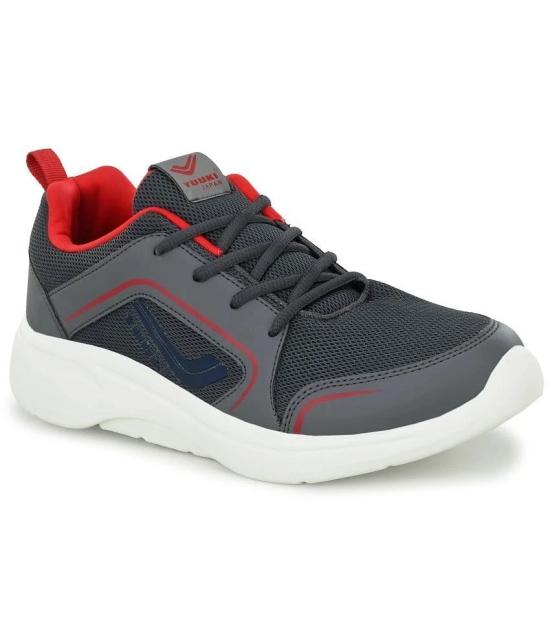 YUUKI - DELTA RUN III Gray Mens Sports Running Shoes - None