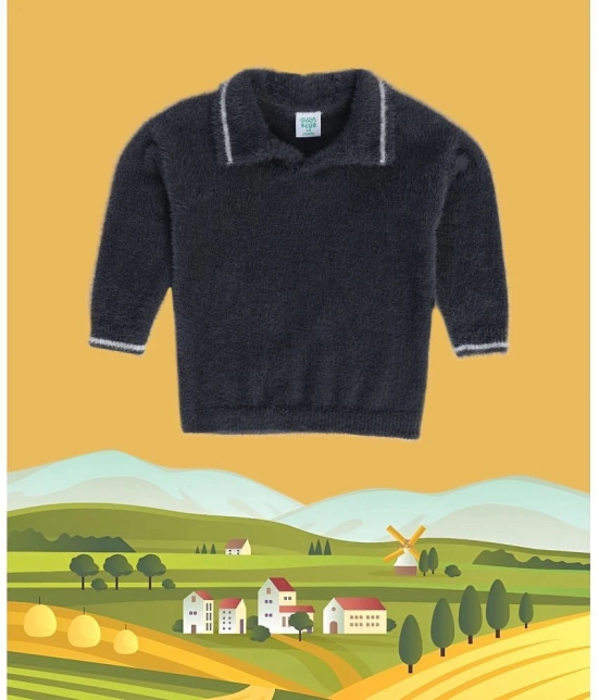 MINIKLUB DARK GREY SWEATER For BABY BOYS - None