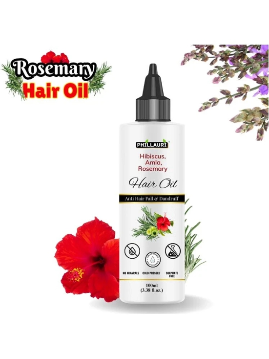 Phillauri Hair Growth Rosemary Oil 100 ml ( Pack of 1 )