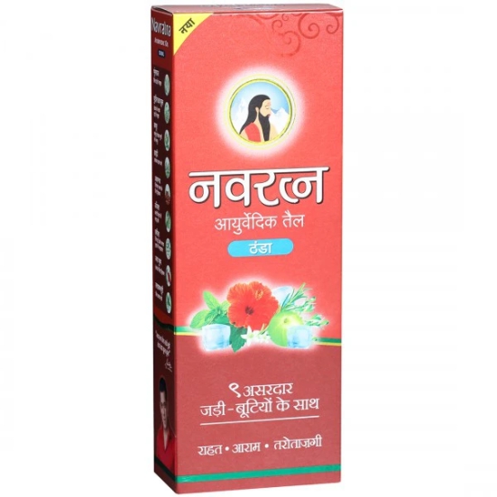 Navratna Ayurvedic Oil Cool, 450 Ml