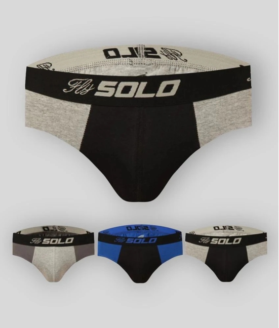 Solo Multi Brief Pack of 3 - 85