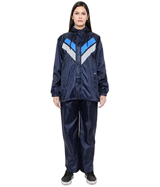 Zacharias Raincoat Set - Blue - None