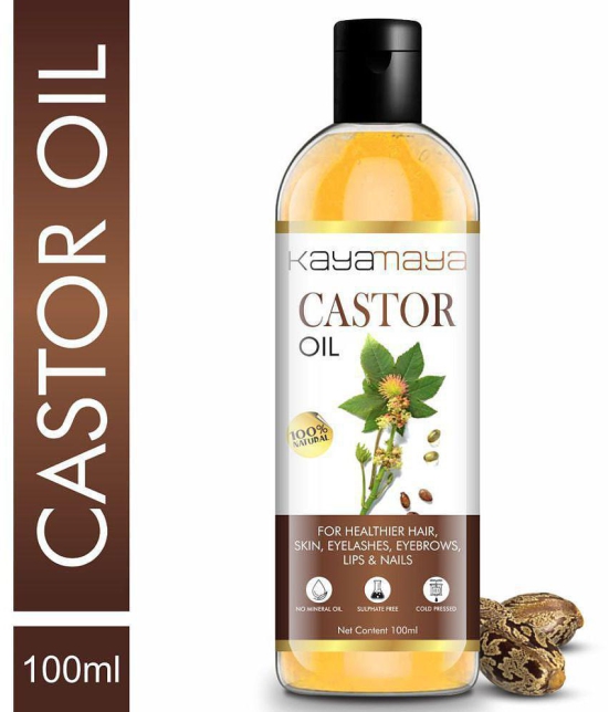 Kayamaya Cold Pressed Castor Oil for Skin & Hair 100 mL