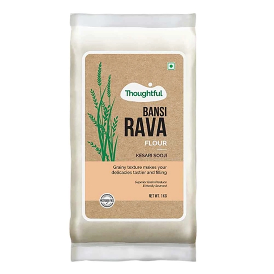 Thoughtful Pesticide-Free Bansi Rava, 1 Kg