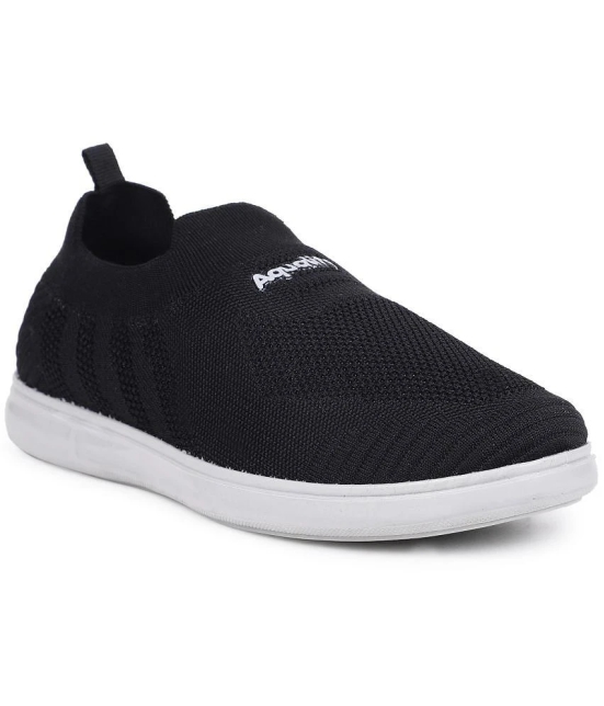 Aqualite PLS00602G Black Mens Slip-on Shoes - None