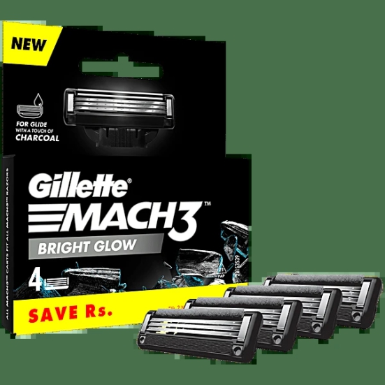 Gillette Mach Charcoal 4 1N