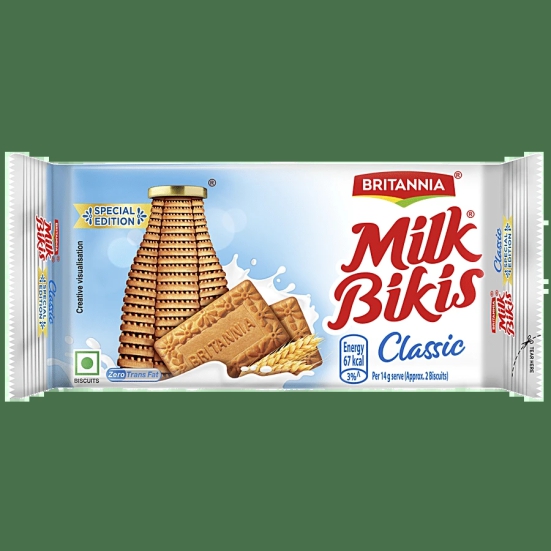 Britannia Milk Bikis 120G, 1 Pc