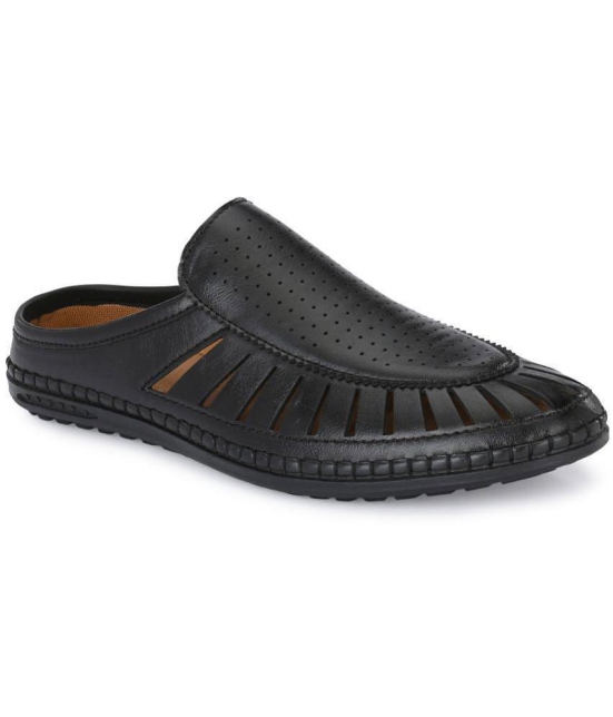 ShoeRise - Black Men's Sandals - None