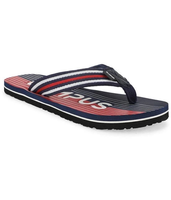 Campus - Blue Mens Thong Flip Flop - None