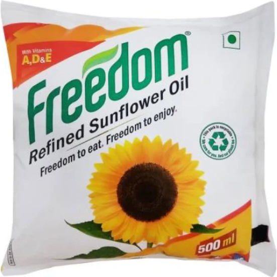 Freedom Refined Sunflower Oil 500 ml