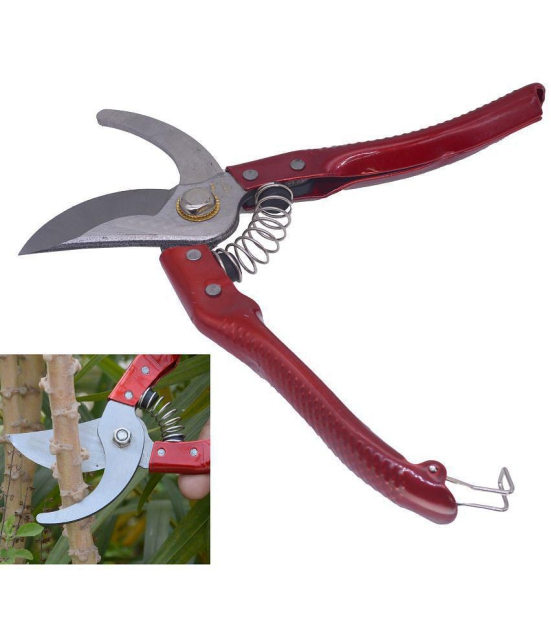 Metal Handle Multi-Purpose Gardening Tree Flower Pruning Shear Leaf Scissor Cutter