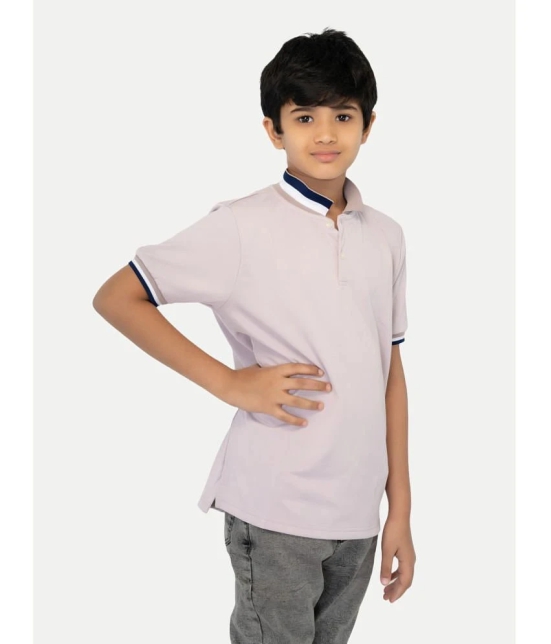 Radprix Pink Cotton Blend Boys Polo T-Shirt ( Pack of 1 ) - None