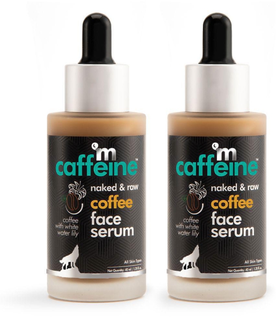 mCaffeine Sun Protection Coffee Face Serum (Pack of 2)