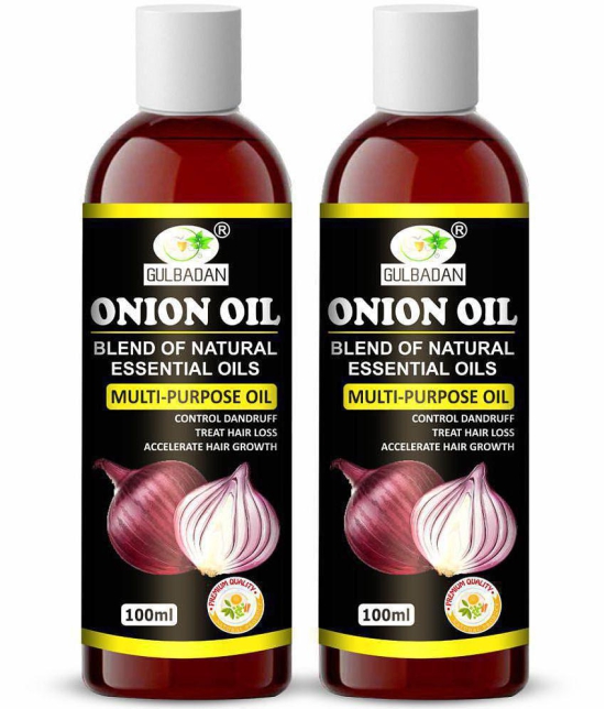 GULBADAN - Hair Growth Onion Oil 200 ml ( Pack of 2 )