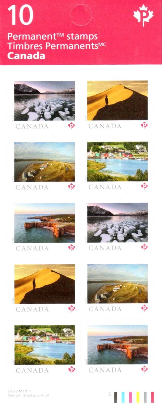 Canada Far And Wide Stamp in a booklet