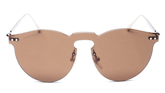 Gold Round Women Sunglasses (U005BR3F|132)