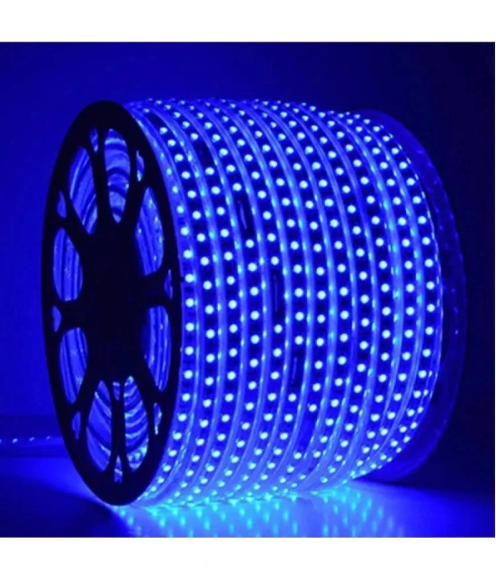 DAJUBHAI 15M/120 LED  Blue Colour LED Rope Strip Light with Free Adapter - Blue