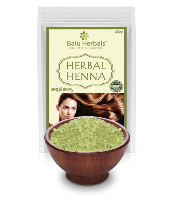 BALU HERBALS AYURVEDA Henna 250 gm