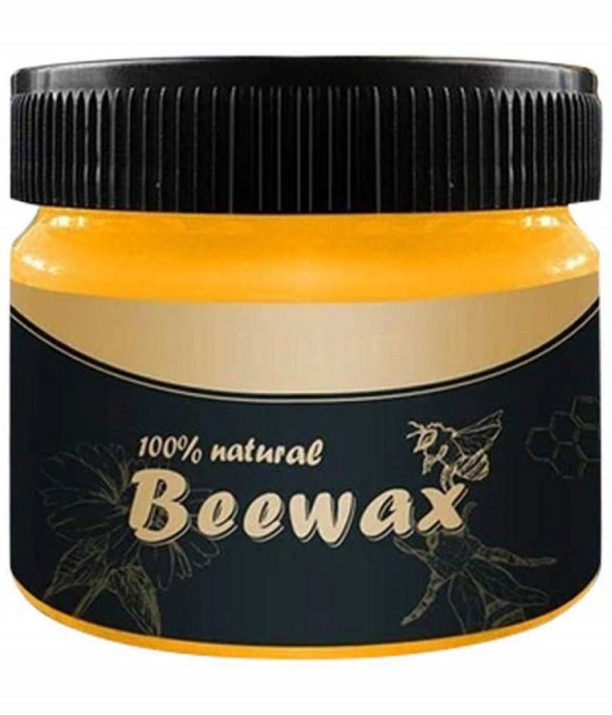 DHSMART Wood Seasoning Beewax Wood Polish Wax Traditional Beeswax Polish for Wood & Furniture 1 no.s