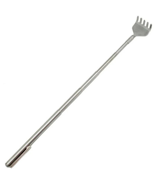 Extendable Stainless Steel Back Itching Scratcher With Telescopic Itching Stick