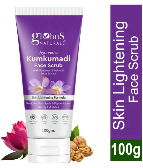 Globus Naturals Kumkumadi Face Scrub, 100gm