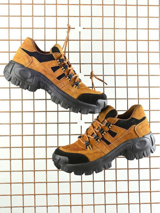 Bucik - Tan Men''s Trekking Shoes - None