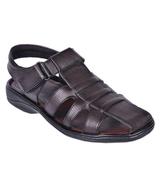 Leeport -   Brown Mens Sandals - 12