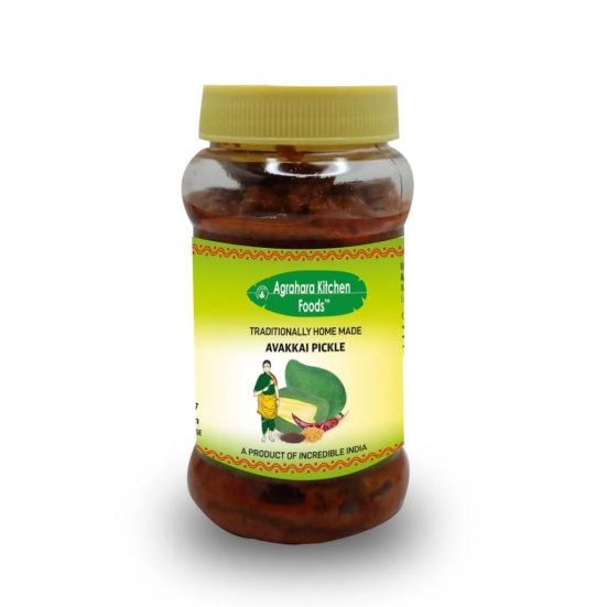 Agrahara Kitchen Foods Traditionally Home Made Avakkai Pickle, 300g