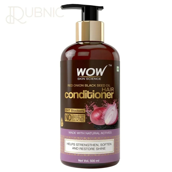 WOW Skin Science Red Onion Black Seed Oil Hair Conditioner-WOW Skin Science Red Onion Black Seed Oil Hair Conditioner 500 ml