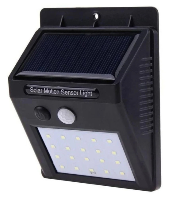 X-EON 1W Emergency Light JY-6009 SOLAR Black - Pack of 1