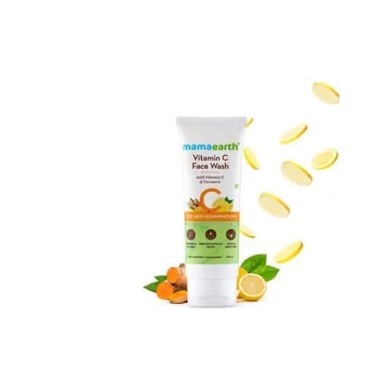 MAMAEARTH VITAMIN C FACE WASH 100ML