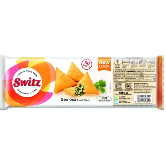 Switz Samosa Patty (3X10) 500G, 1 Pc