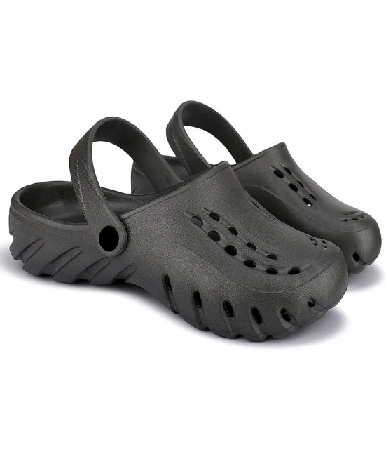 Bersache - Black Mens Clogs - None