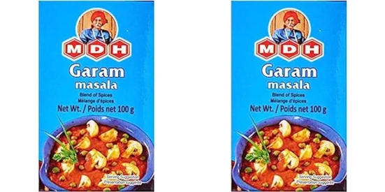 MDH Spices | Garam Masala | 100 Gm Each | Pack of 2 | 200 Gm Pack